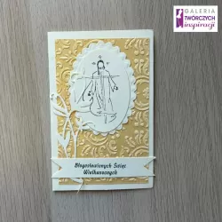 Błogosławionych Świąt Wielkanocnych 3 - Kartka 15 x 9,5 cm